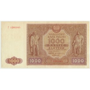1.000 złotych 1946 - T -