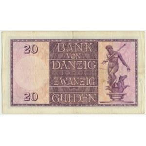 Danzig, 20 Gulden 1932 - C/B -