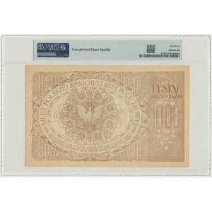 1.000 marek 1919 - ser. ZN - PMG 64 EPQ