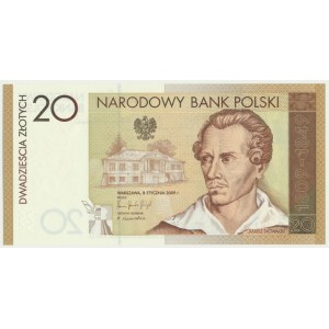 20 złotych 2009 - Juliusz Słowacki -