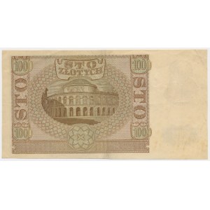 100 złotych 1940 PRZERÓBKA na 1.000 zł 1960
