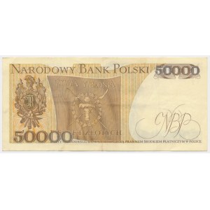 500 złotych 1982 PRZERÓBKA na 50.000 zł 1982