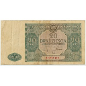 20 złotych 1946 - A -