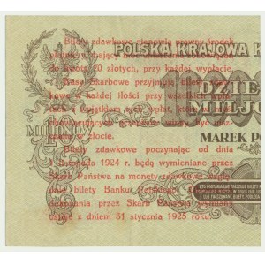 5 groszy 1924 - prawa połowa -