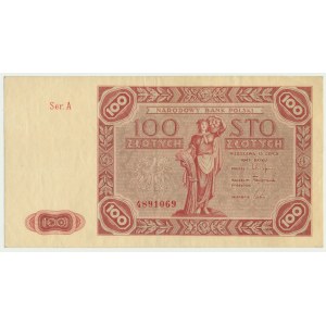 100 złotych 1947 - A - pierwsza seria