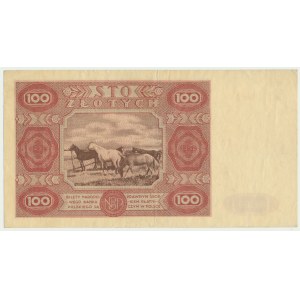 100 złotych 1947 - A - pierwsza seria