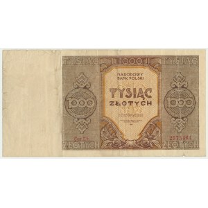 1.000 złotych 1945 - Dh - rzadka seria zastępcza