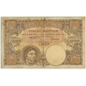 1.000 złotych 1919 - S.A. -