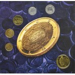 Zestaw, Cztery zestawy rocznikowe i Polskie monety obiegowe (35 szt.)