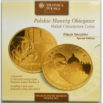 Zestaw, Cztery zestawy rocznikowe i Polskie monety obiegowe (35 szt.)
