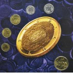 Zestaw, Cztery zestawy rocznikowe i Polskie monety obiegowe (35 szt.)