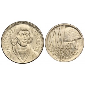 Zestaw, 10 złotych 1959 i 1968 (2 szt.)