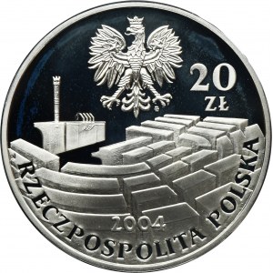 20 złotych 2004 15-lecie Senatu III RP