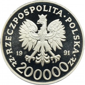 200.000 złotych 1991 200. rocznica Konstytucji 3 Maja