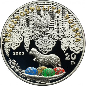 20 złotych 2003 Śmigus-Dyngus