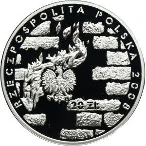 20 złotych 2008 65. Rocznica Powstania w Getcie Warszawskim