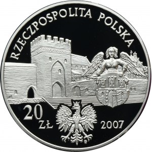 20 złotych 2007 Miasto Średniowieczne w Toruniu