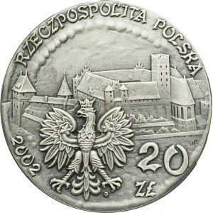 20 złotych 2002 Zamek w Malborku