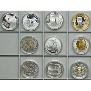 Zestaw, 10 złotych 2008-2010 (10 szt.)