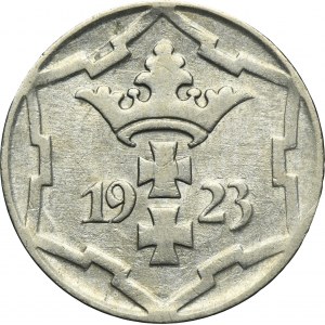 Free City of Danzig, 10 pfennige 1923