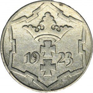 Free City of Danzig, 10 pfennige 1923