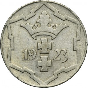 Free City of Danzig, 10 pfennige 1923