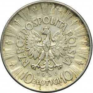Piłsudski, 10 złotych 1936