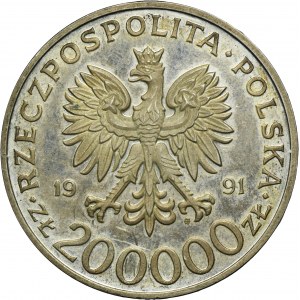 200.000 złotych 1991 gen. Leopold Okulicki Niedźwiadek