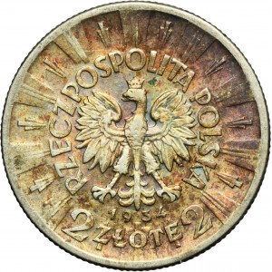 Piłsudski, 2 złote 1934