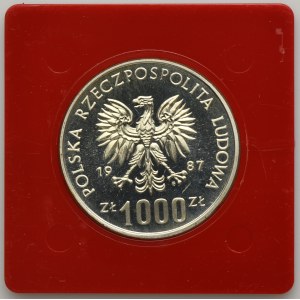 PRÓBA, 1.000 złotych 1987 Miasto Wrocław - WRATISLAVIA