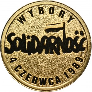 25 złotych 2009 Wybory 4 czerwca 1989