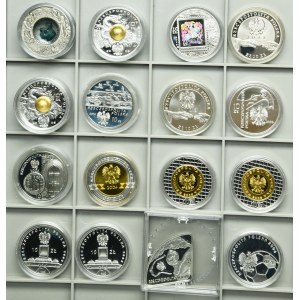 Zestaw, 10 złotych 2003-2008 (16 szt.)
