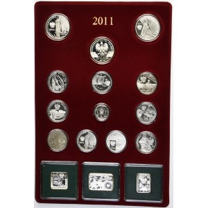 Zestaw, 5-20 złotych 2011 (16 szt.)