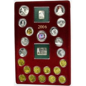 Zestaw, 2-20 złotych 2006 (24 szt.)