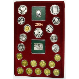 Zestaw, 2-20 złotych 2006 (24 szt.)