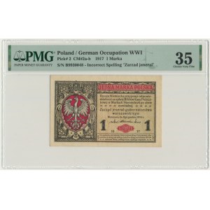1 marka 1916 - Jenerał - B - PMG 35 - RZADKI