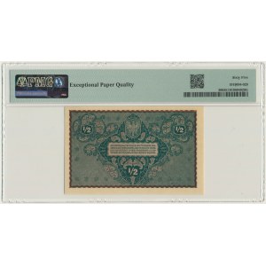 1/2 marki 1920 - PMG 65 EPQ