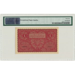 1 marka 1919 - I Serja BF - PMG 65 EPQ