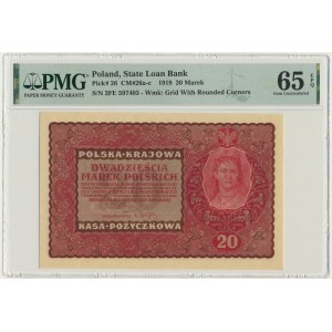 20 marek 1919 - II Serja FE - PMG 65 EPQ