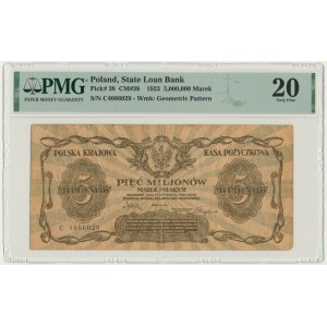 5 milionów marek 1923 - C - PMG 20