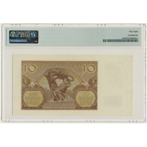 10 złotych 1940 - J - PMG 58