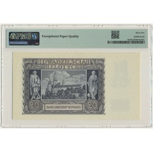 20 złotych 1940 - K - PMG 65 EPQ