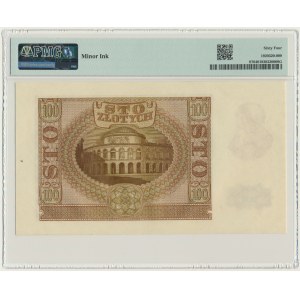100 złotych 1940 - A - PMG 64