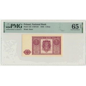 1 złoty 1946 - PMG 65 EPQ