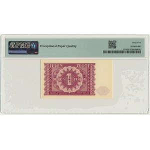 1 złoty 1946 - PMG 65 EPQ