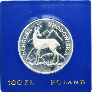 100 złotych 1979 Ochrona Środowiska Kozica