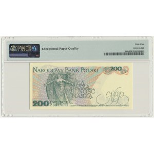 200 złotych 1986 - CR - PMG 65 EPQ