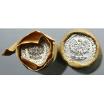 Zestaw, Rulon bankowy (x2), 5 groszy i 20 groszy (100 szt.)