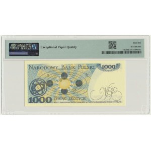 1.000 złotych 1982 - GR - PMG 66 EPQ