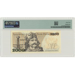2.000 złotych 1979 - AZ - PMG 64